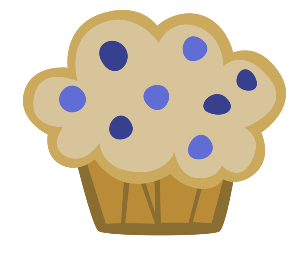 Muffins clipart banana muffin. Mlp blueberry by scribbles