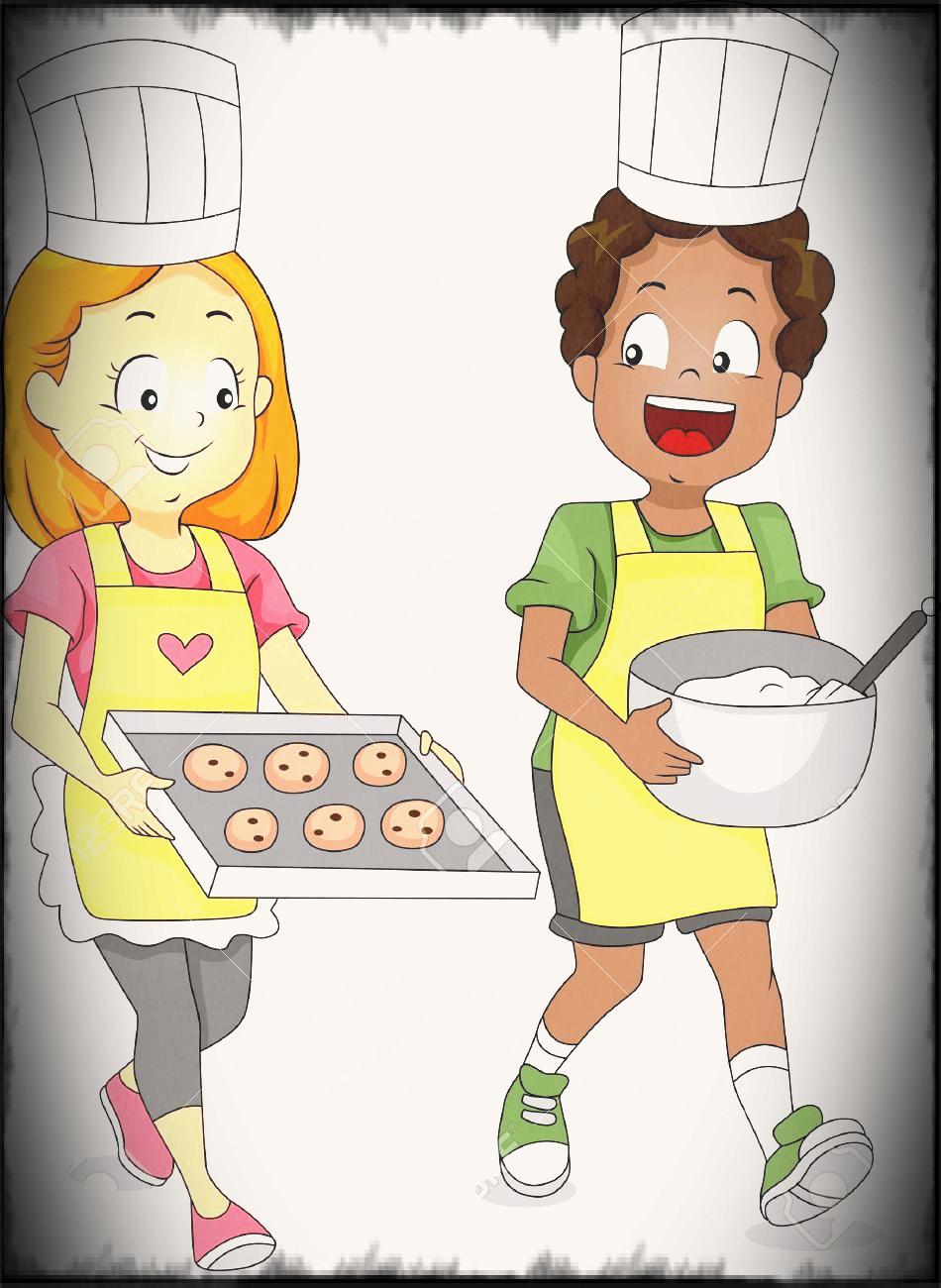 baking clipart child