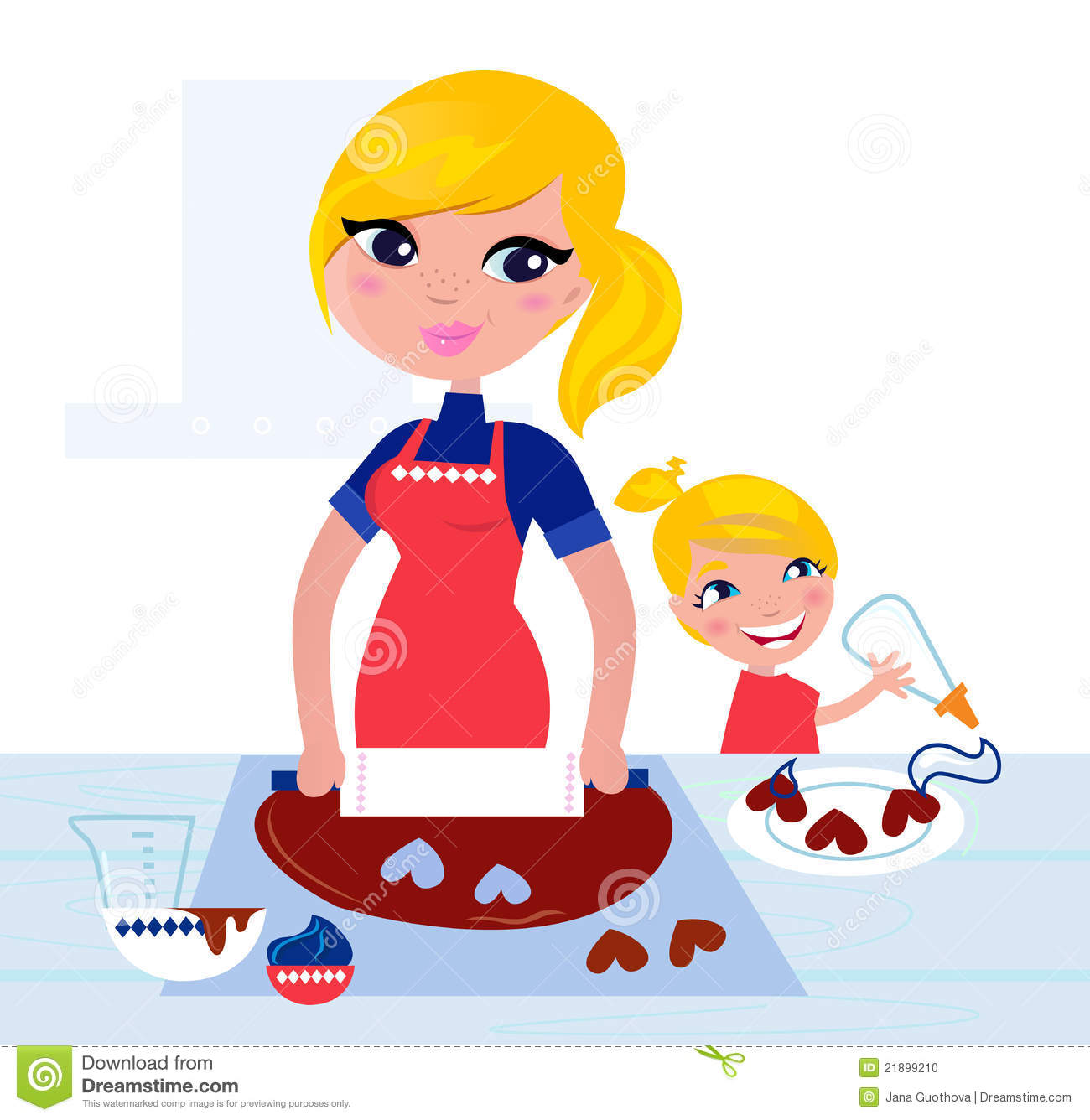 baking clipart dad
