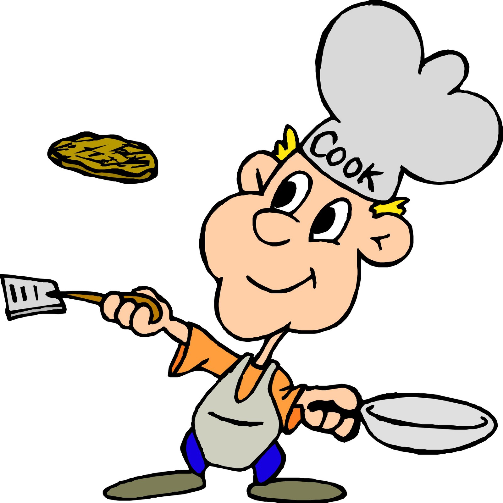 Pancake clipart men's breakfast. Free chef school cliparts