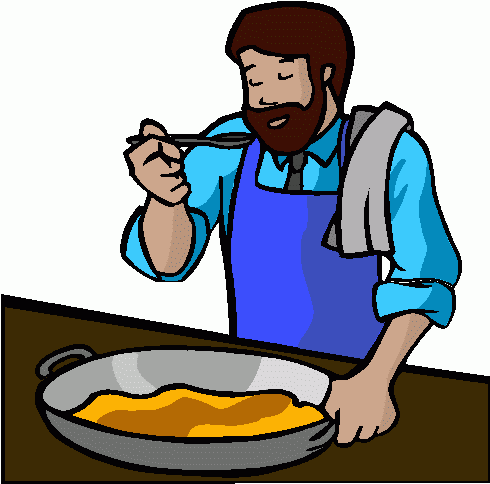 cooking clipart man