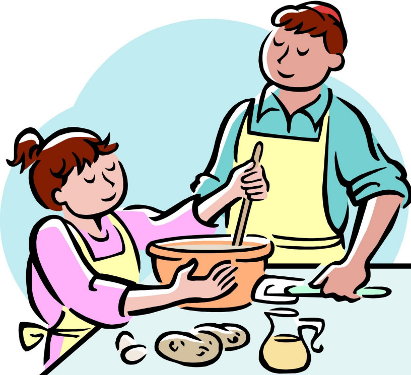 dad clipart cooking