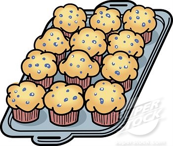 Muffins clipart mini muffin. Baking 