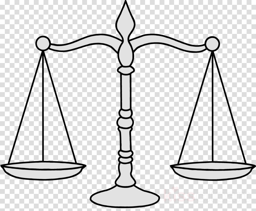 Scale clipart coloring page. Book drawing balance line