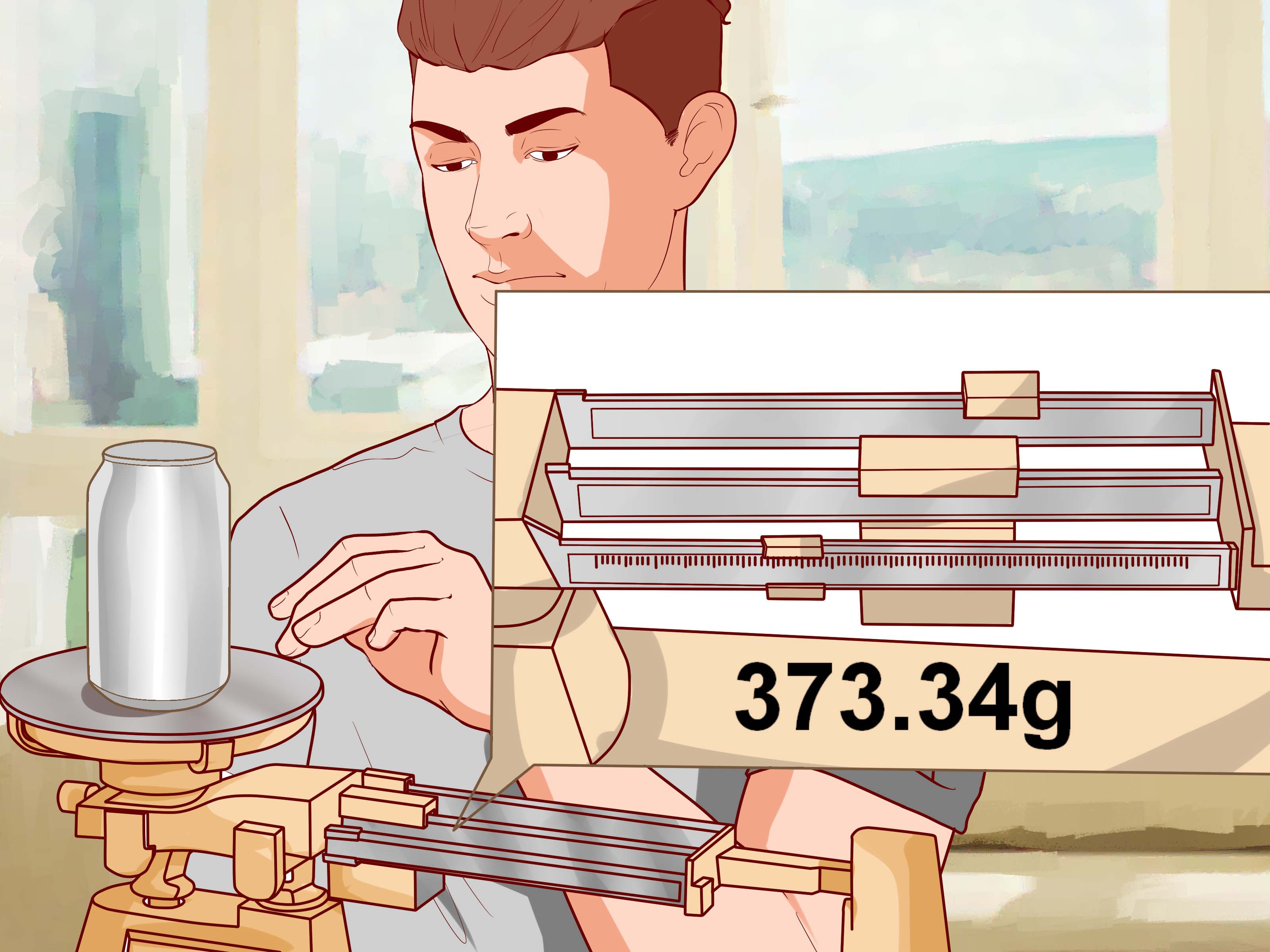 How to calculate steps. Balance clipart mass weight