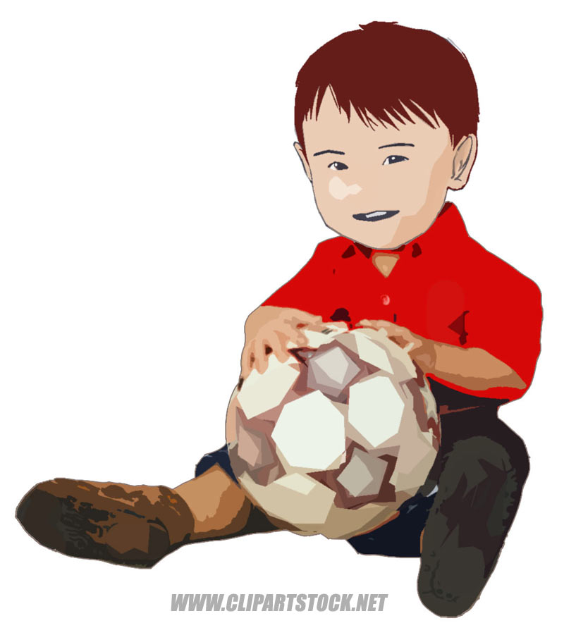 Kids stock weblog cutoff. Ball clipart kid