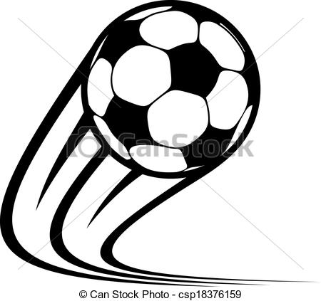 Soccer ball . Balls clipart motion