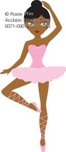 ballerina clipart african american ballerina