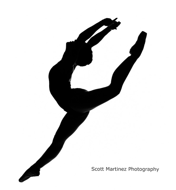 ballerina clipart arabesque