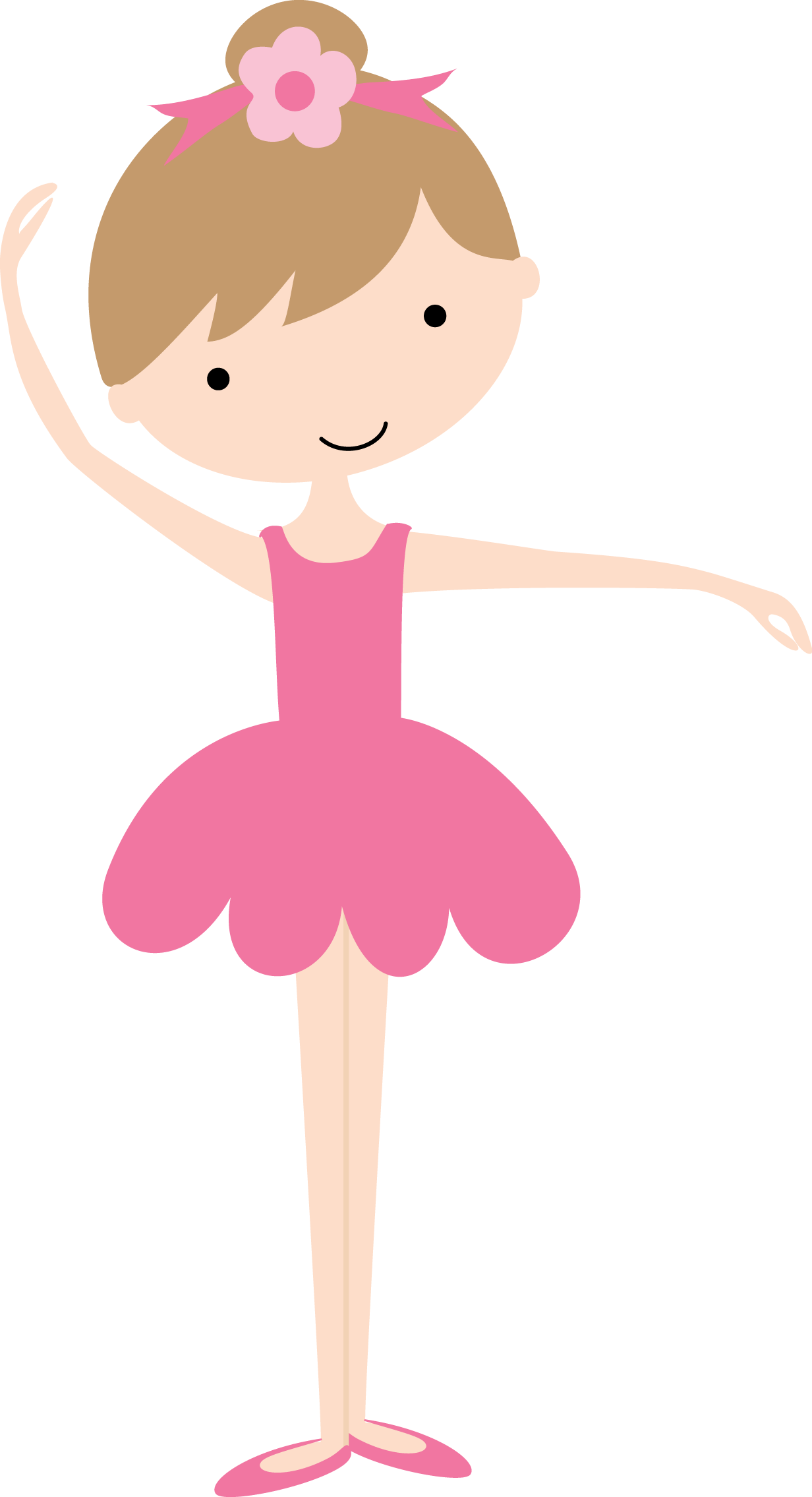 Ballerina cliparts free download. Exercising clipart cute