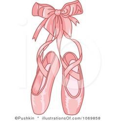 Shoes cartoon b slippers. Ballerina clipart ballet slipper