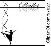 ballet clipart border