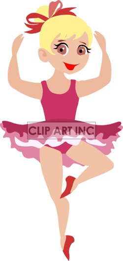 ballerina clipart cartoon