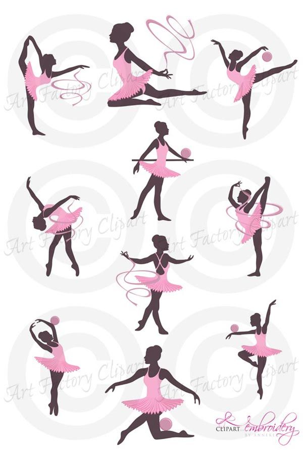 ballerina clipart cat