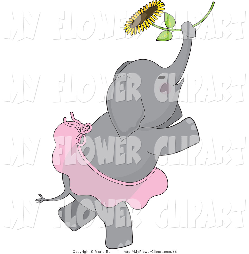 ballerina clipart elephant