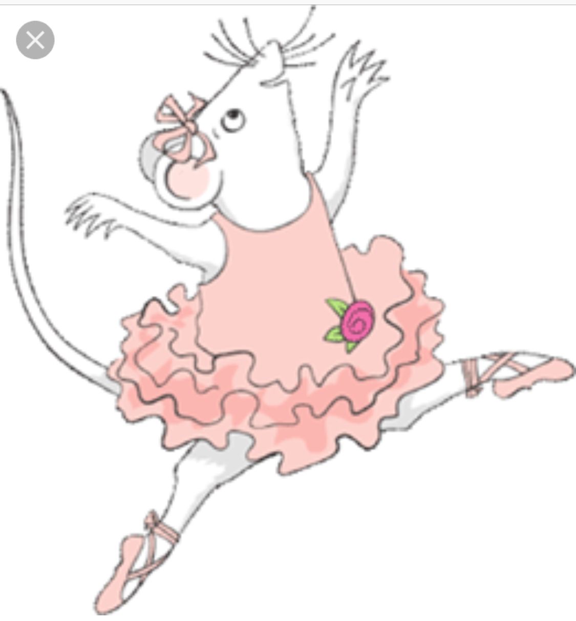 ballerina clipart mouse