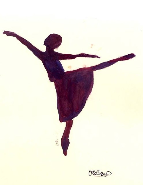 ballerina clipart pirouette