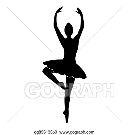 ballerina clipart simple