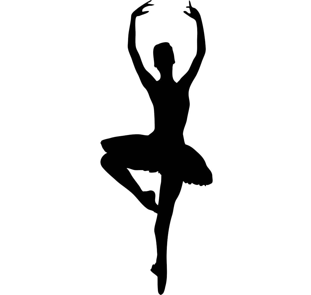 Tutu clipart silhouette. Ballet png images transparent