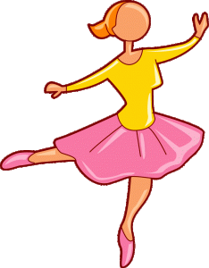 All she did was. Ballerina clipart twirl