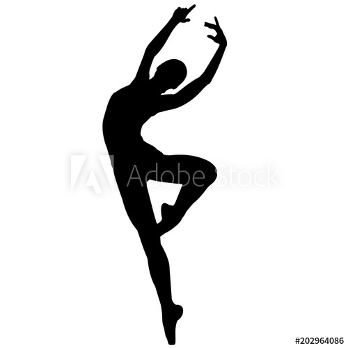 ballerina clipart vector