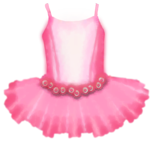 clothing clipart pink dress