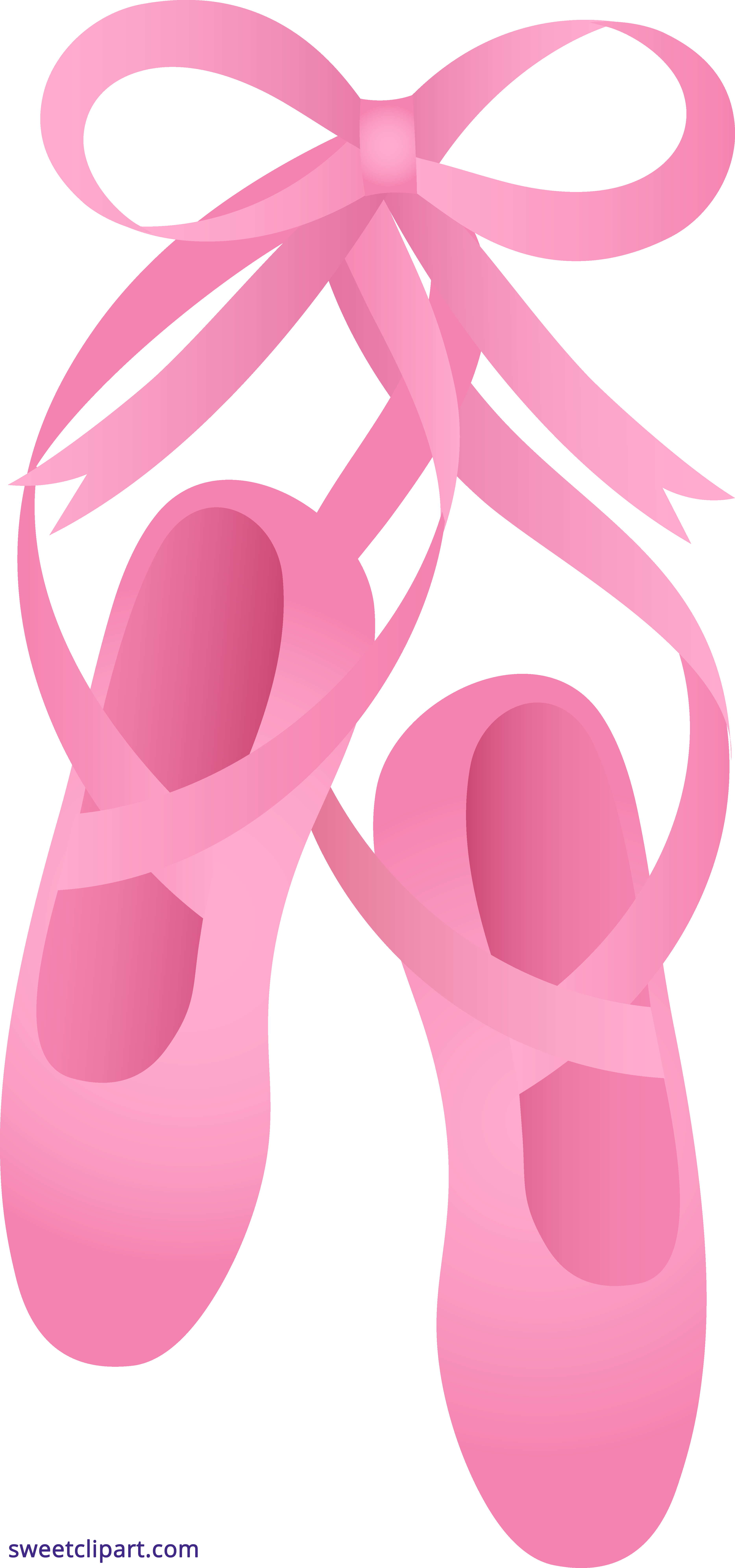 Ballet clipart ballet slipper. Pink slippers sweet clip