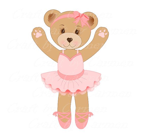 ballet clipart bear