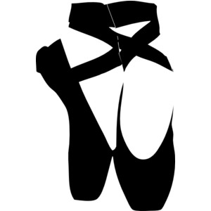 Ballet clipart black and white. 