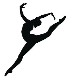 Different types of leaps. Ballet clipart leap