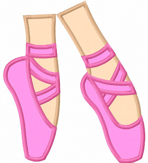Ballet clipart pointe shoe. Shoes clip art bay
