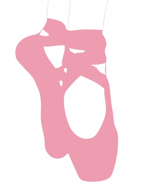 Ballet clipart public domain. Shoes pink free stock