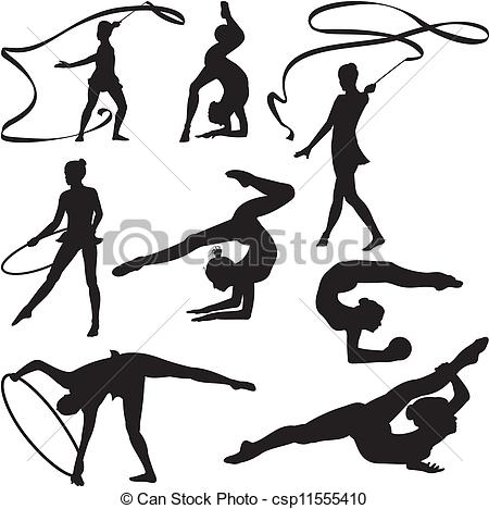 Ballet clipart ribbon. Silhouette at getdrawings com