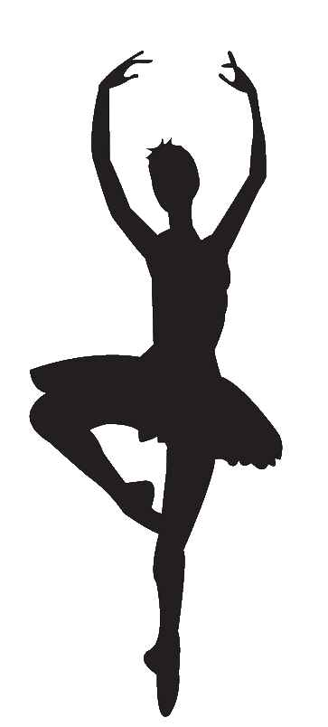 Ballet clipart tap. Dancer silhouette panda free