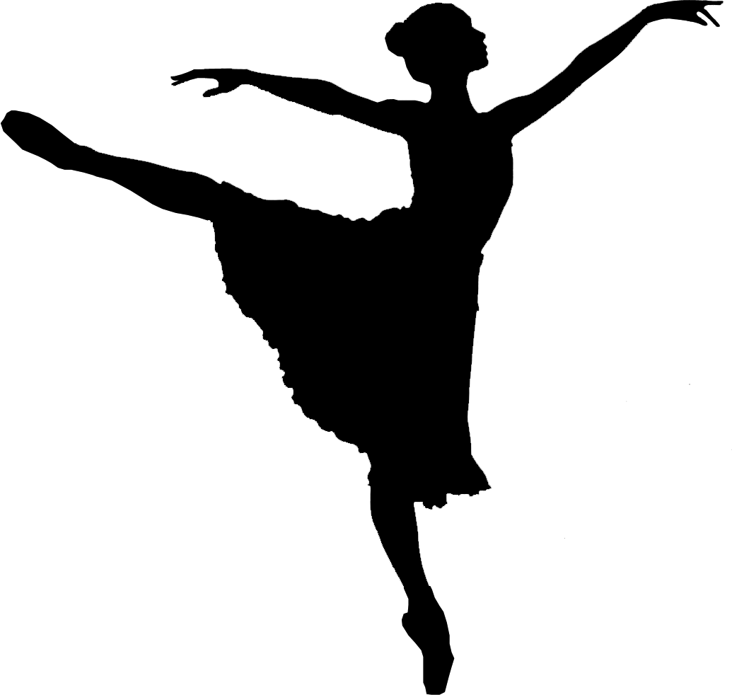 Ballet silhouette transparent png. Dancer clipart dance competition