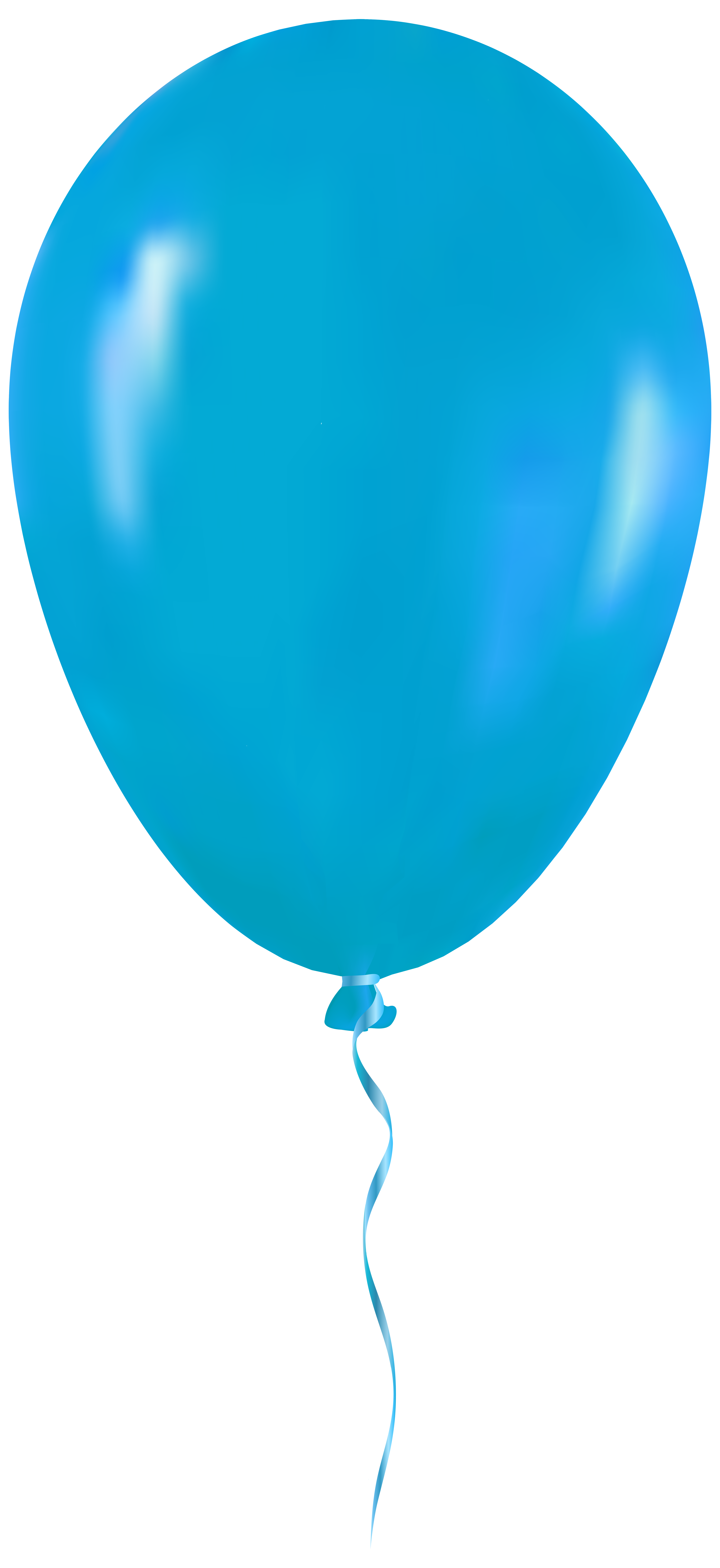 clipart balloon teal