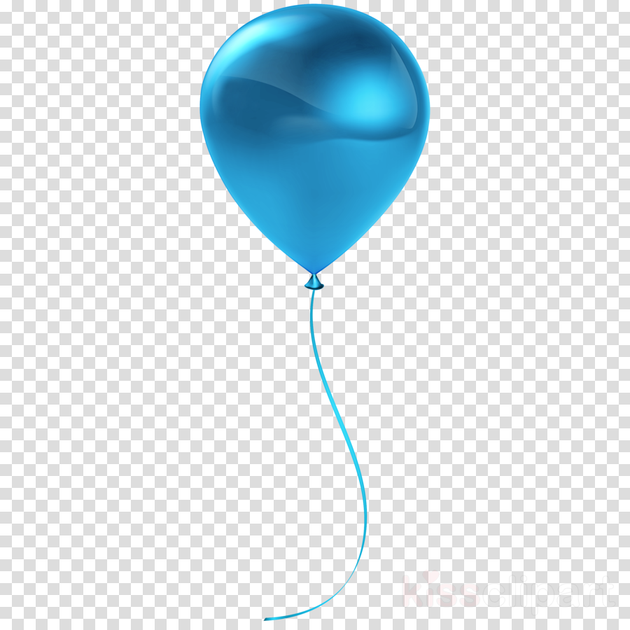 ballon clipart aqua