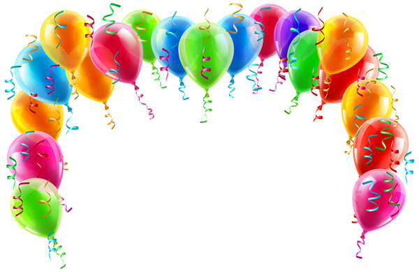 ballon clipart colorful