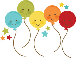 ballon clipart cute