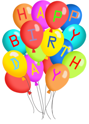 Free balloon clipartfest . Balloons clipart happy birthday