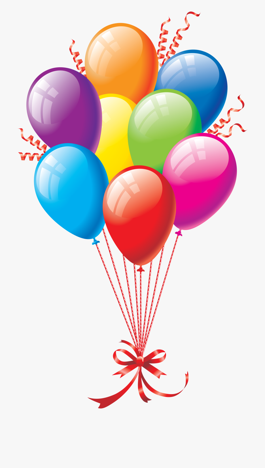 Balloon clip art background. Balloons clipart happy birthday