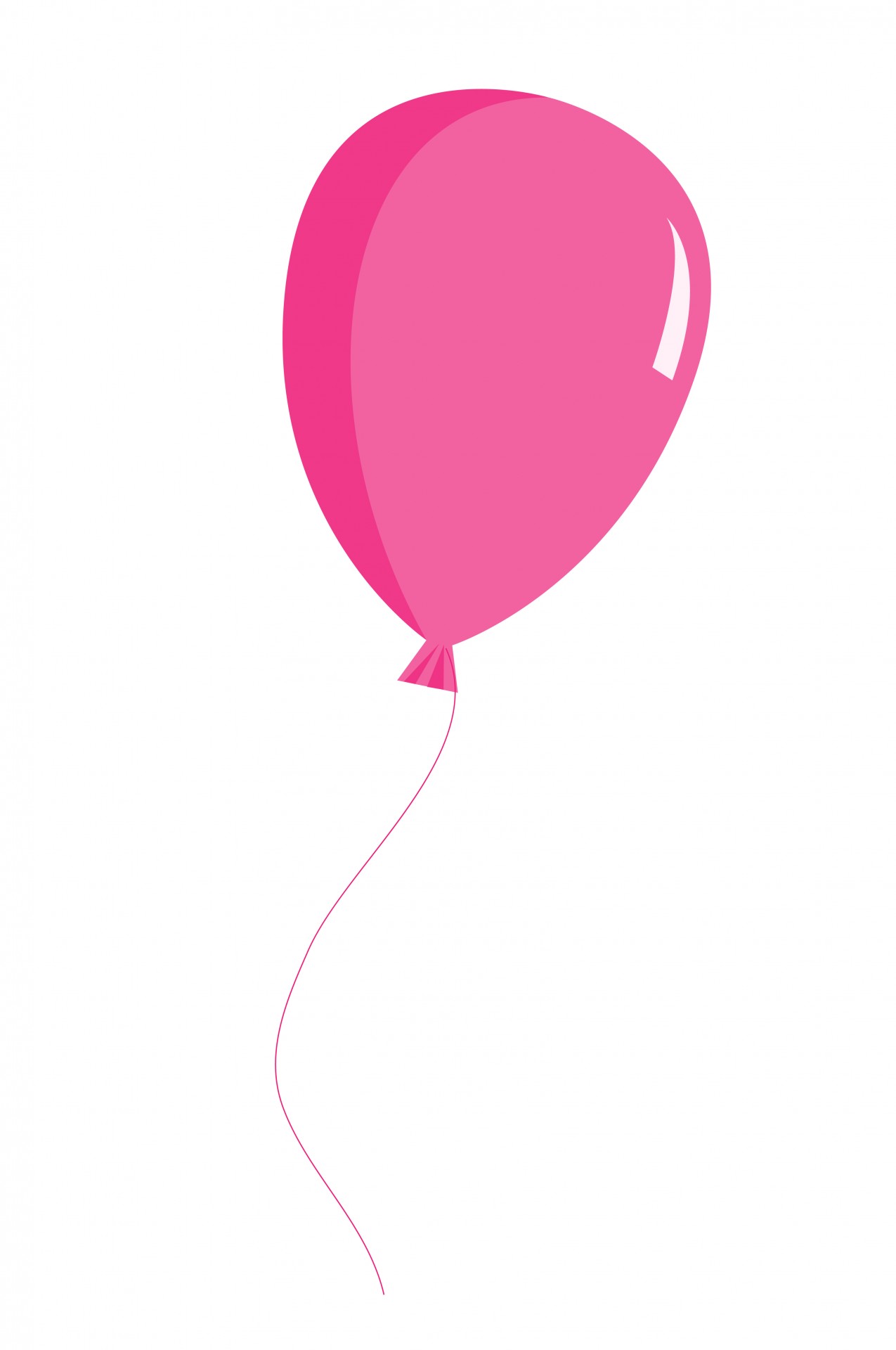 Pink clipart. Balloon free stock photo