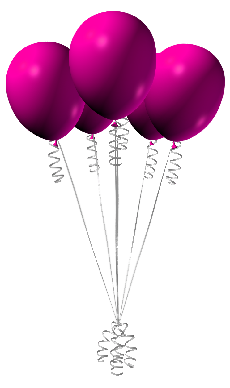 Balloons png image gallery. Clipart balloon pink