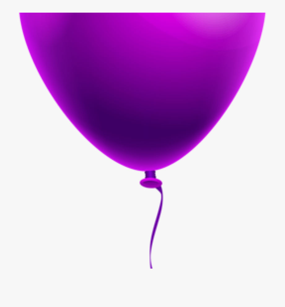 Balloon single png image. Clipart balloons purple