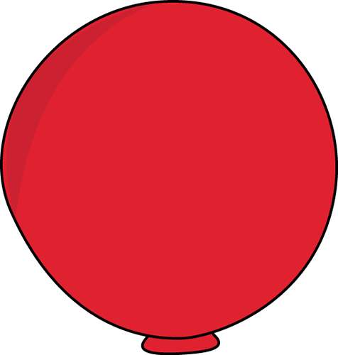 Clip art images red. Clipart balloon