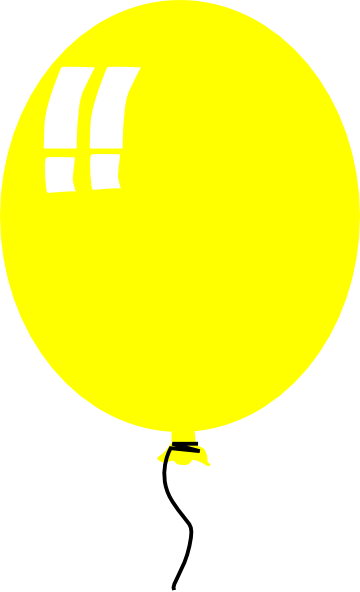 Ballon clipart yellow. Balloon clip art at