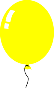 Balloon panda free images. Ballon clipart yellow