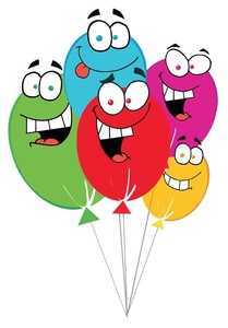 balloons clipart cartoon