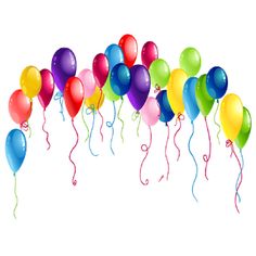 balloons clipart celebration