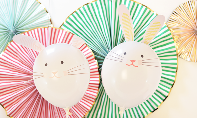 How to bunny balloons. Balloon clipart easter
